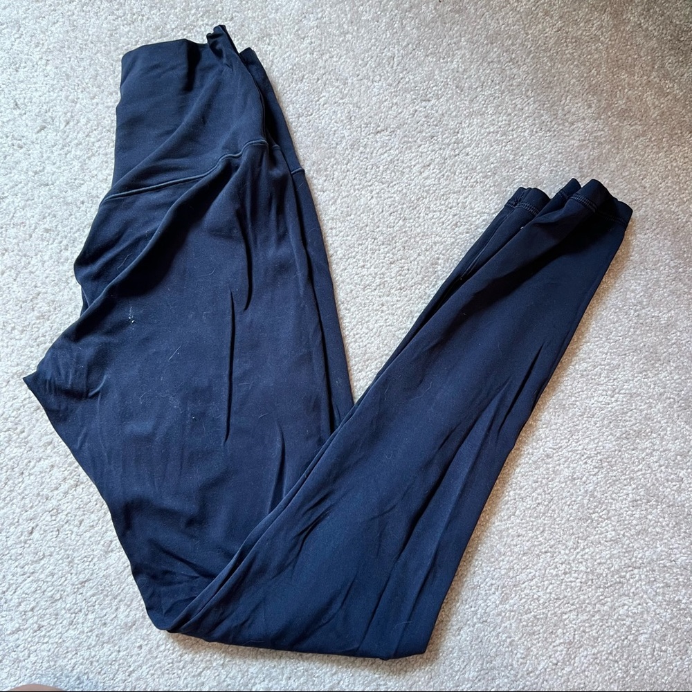Navy aerie leggings size medium